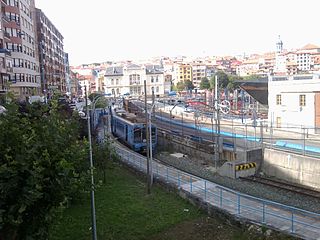 <span class="mw-page-title-main">Bermeo station</span> Railway station in Bermeo, Basque Country, Spain
