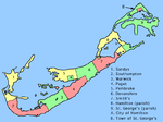 Miniatura para Divisões administrativas das Bermudas