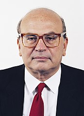 Bettino Craxi, former Italian Prime Minister and President of the European Council