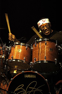 Billy Cobham op het World Music Festival, 30.07.2005