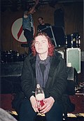 Billy Corgan (vänster) producerade låten tillsammans med Butch Vig (höger).