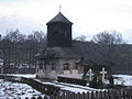 Biserica de lemn Adormirea Maicii Domnului din satul Glambocu comuna Bascov judetul Arges Romania 3.jpg