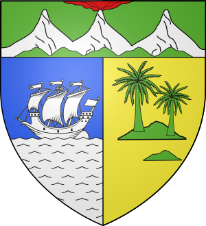 Blason St-Denis Réunion DOM.svg