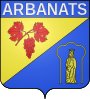 Blason ville fr Arbanats (Gironde).svg