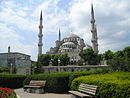 Foto van Blauwe Moskee te Istanbul