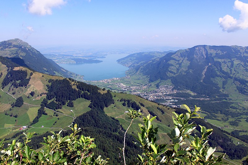 File:Blick in Richtung Zuger See.jpg