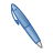 File:Blue pen icon.svg