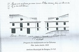 redificación del Barrio de las tahonas en el año 1815