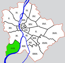 Budapeşte'de konumu