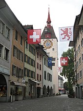 Spittel tower in Bremgarten Bremgarten Spittelturm.jpg