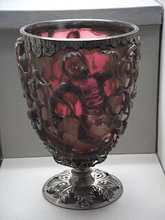 <span class="mw-page-title-main">Lycurgus Cup</span> Roman glass cup