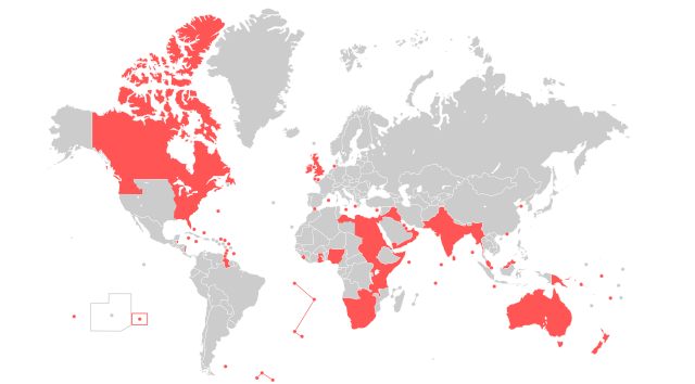 イギリスの位置