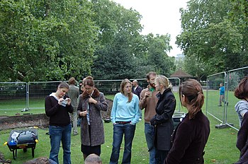 English: Time Team Lincoln's Inn Fields excava...