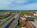 * Nomination S-Bahn stop Bubenreuth in Upper Franconia, aerial view --Ermell 08:53, 27 April 2023 (UTC) * Promotion  Support Good quality. --Radomianin 09:05, 27 April 2023 (UTC)