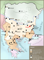 Largest territorial extension under Simeon the Great