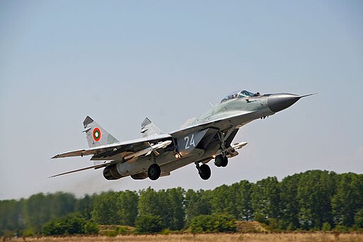 Bulgarian mig-29 r-27