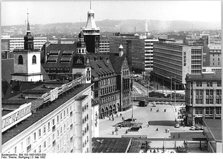 Bundesarchiv Bild 183 1983 0503 029, Chemnitz, Blick auf das Stadtzentrum