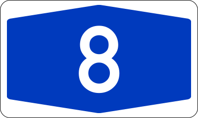 File:Bundesautobahn 8 number.svg