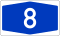 Bundesautobahn 8 number.svg