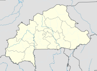 Dori (olika betydelser) på en karta över Burkina Faso