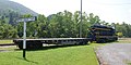 English: Chesapeake & Ohio 5828 diesel locomotive at C&O Railway Heritage Center in Clifton Forge, Virginia