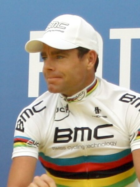 World champion Cadel Evans was one of the strongest pre-race favorites.