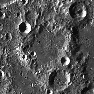 Cajori (crater) Feature on the moon