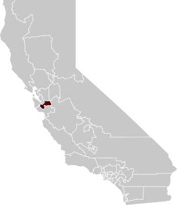 Mapa do distrito
