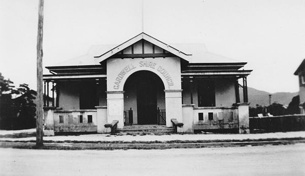 Cardwell Shire Council Chambers in Tully, 1930