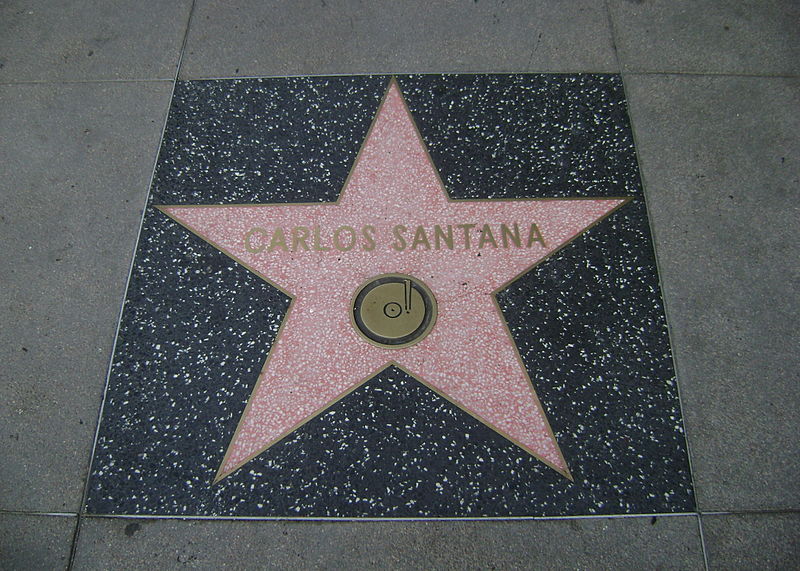 Archivo:Carlos Santana Hollywood Star.jpg