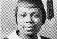 Headshot of Carrie Halsell in her graduation regalia (Oregon State University)