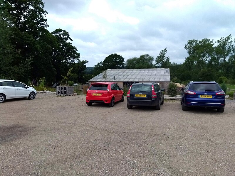 File:Cars parked at The Hub, Quarry Farm - geograph.org.uk - 5452938.jpg