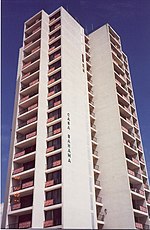 Casa Bahama, an 18-storey condominium, the tallest building in Grand Bahama