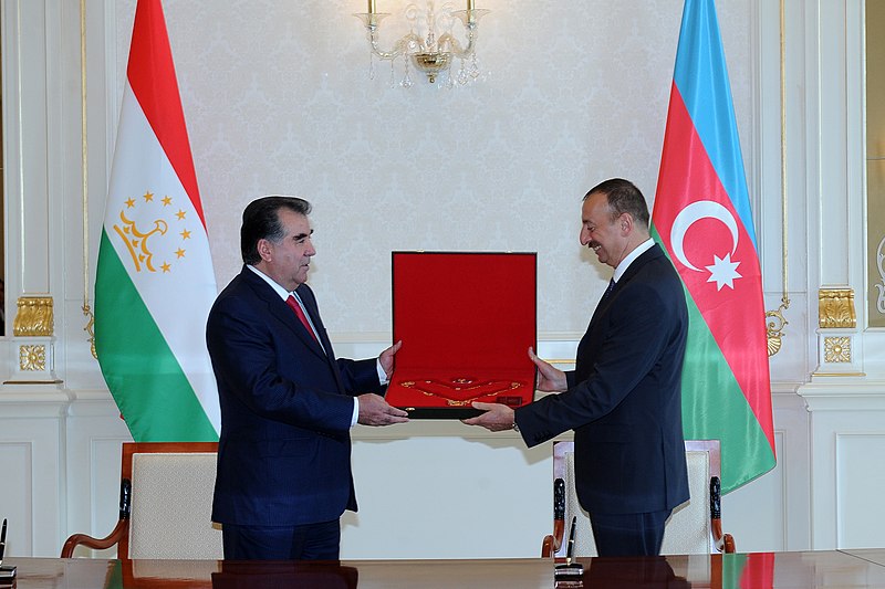File:Ceremony of presenting awards was held (Azerbaijan-Tajikistan).jpg