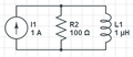 The equivalent inductor charging circuit