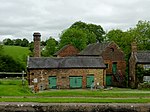 Slip Drying Kiln and Sheds to Cheddleton Flint Mill Cheddleton Flint Mill buildings in Staffordshire (geograph 5641871).jpg