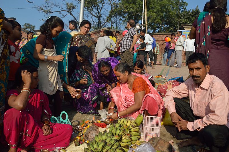 File:Chhath Puja Ceremony - Ramkrishnapur Ghat - Howrah 2013-11-09 4117.JPG