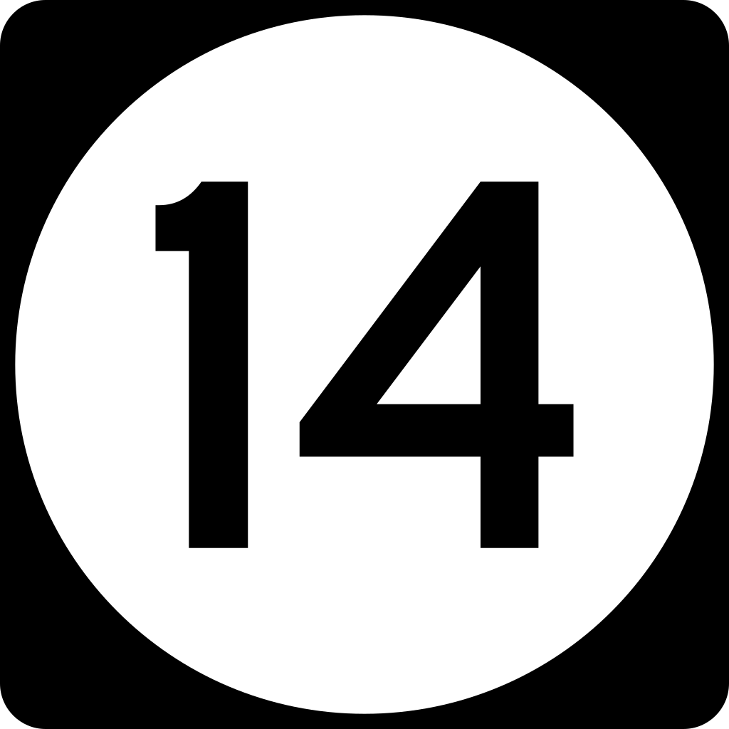 Number 14 - Number 14 - Sticker
