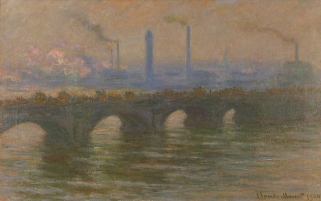 Claude Monet, Waterloo Bridge, London