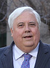 Clive Palmer, chairman of the Blue Star Line Clive Palmer Aug15 crop.jpg