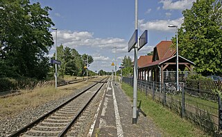<span class="mw-page-title-main">Blumberg (bei Berlin) station</span>