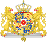 Coat of Arms of Beatrix of the Netherlands (Golden Fleece Variant).svg