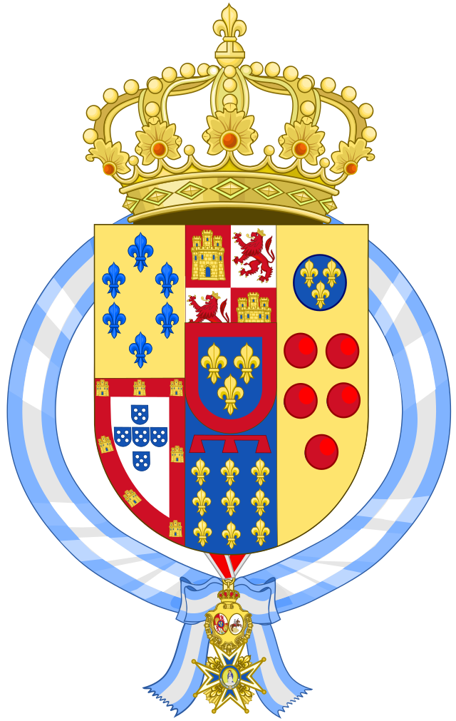 Description de l'image Coat of Arms of Prince Charles of Bourbon-Two Siciles, Prince of Bourbon.svg.