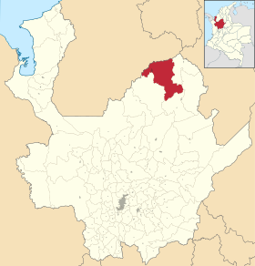 Localisation de Caucasia