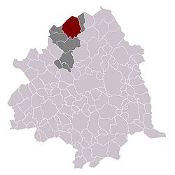 Comines - Carte