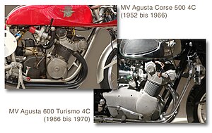 Mv Agusta: Die Geschichte, Technik, Modelle vor 1980