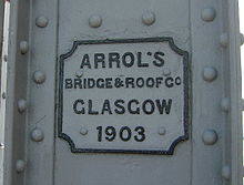 Builder's plate on Connel Bridge Connel bridge plate.jpg