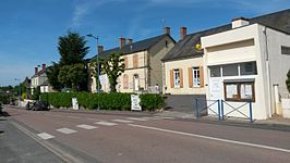 Gemeentehuis en school