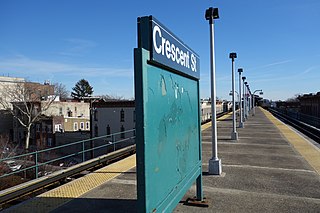 Crescent Street station (BMT Jamaica Line) New York City Subway station in Brooklyn