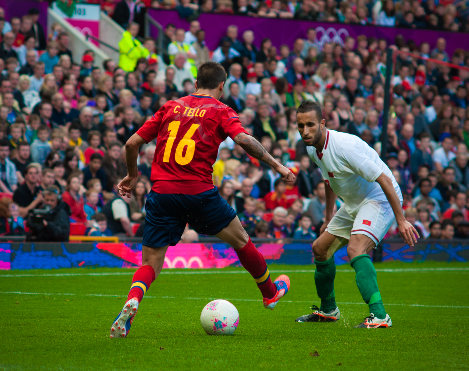 Cristian Tello at the 2012 Olympics.png